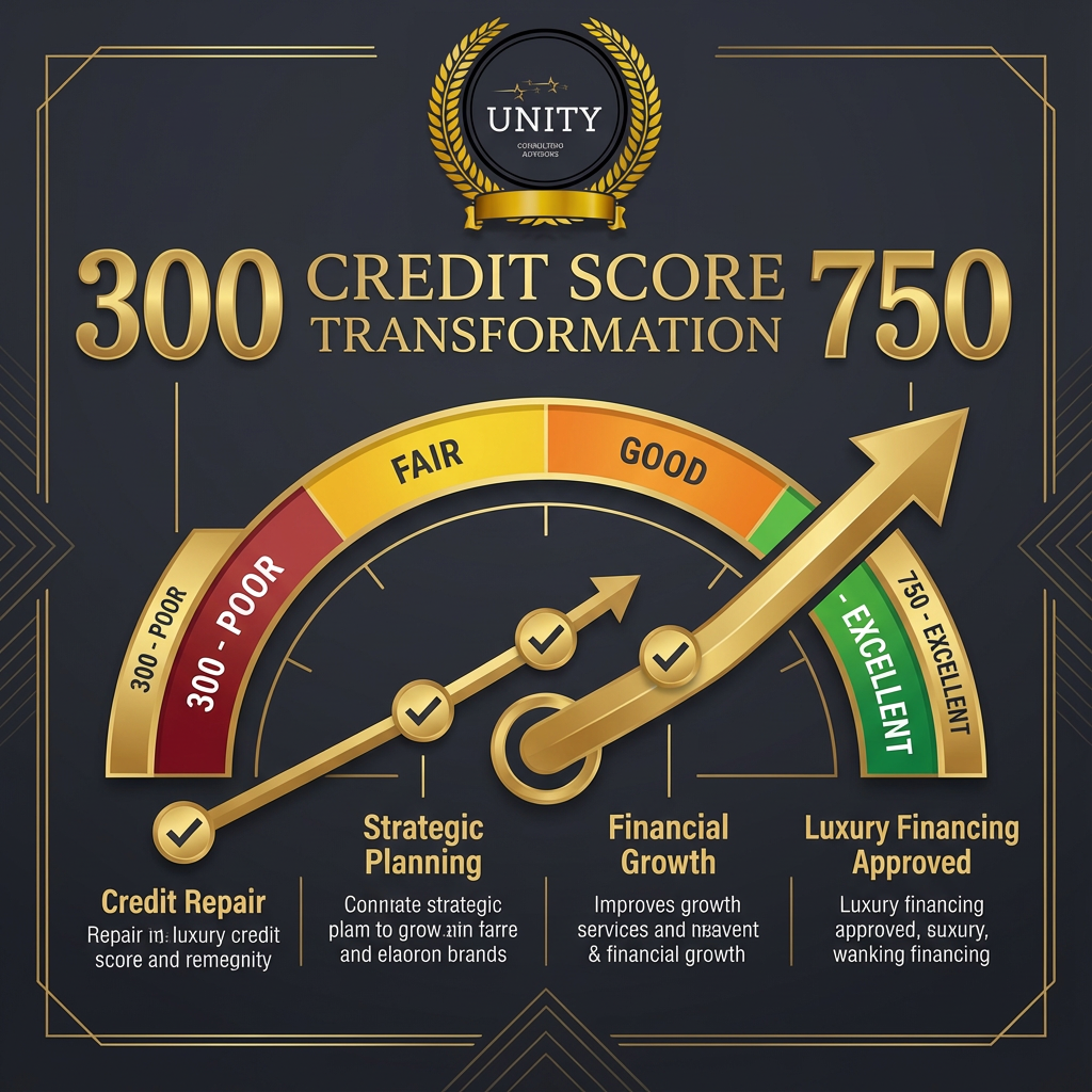 Credit Score Transformation from 300 to 750